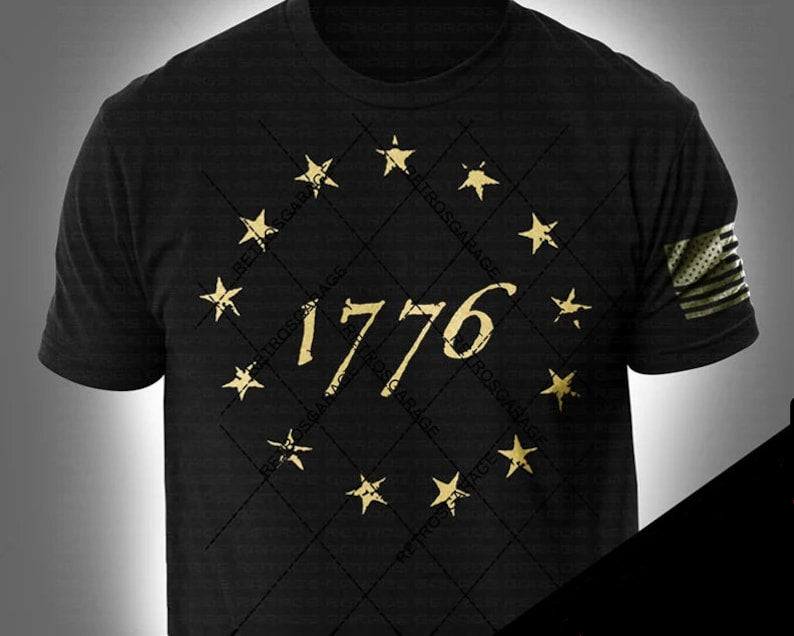 unisex 1776 tshirt